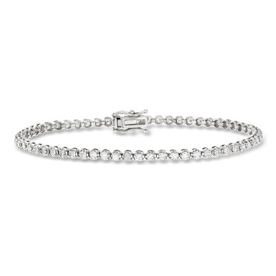 2.00 ct. t.w. Diamond Tennis Bracelet in 14kt White Gold