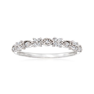 .10 ct. t.w. Diamond Ring in Sterling Silver
