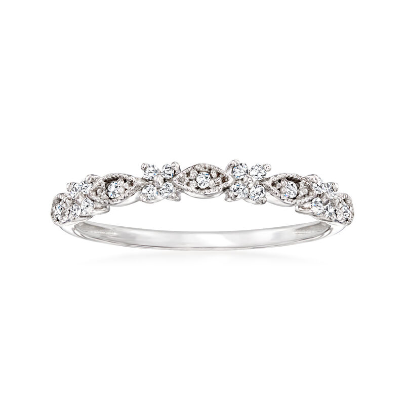 .10 ct. t.w. Diamond Ring in Sterling Silver image number 0