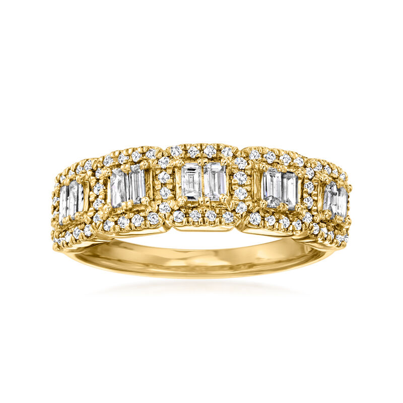 .50 ct. t.w. Diamond Ring in 14kt Yellow Gold. Size 9 image number 0