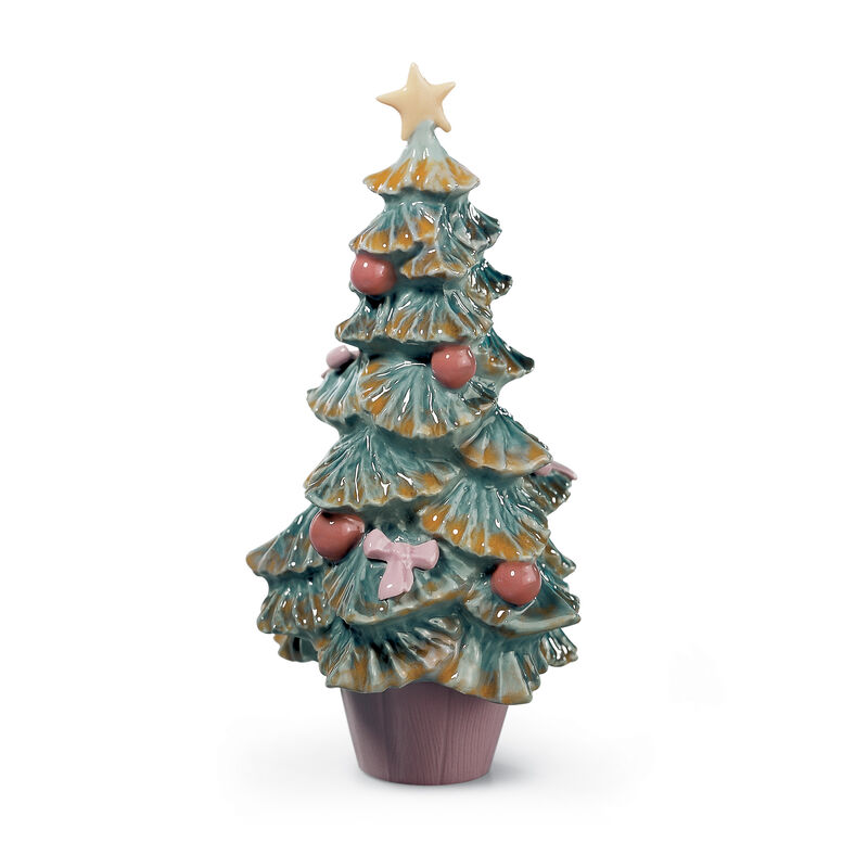 Lladro &quot;Christmas Tree&quot; Porcelain Figurine image number 0
