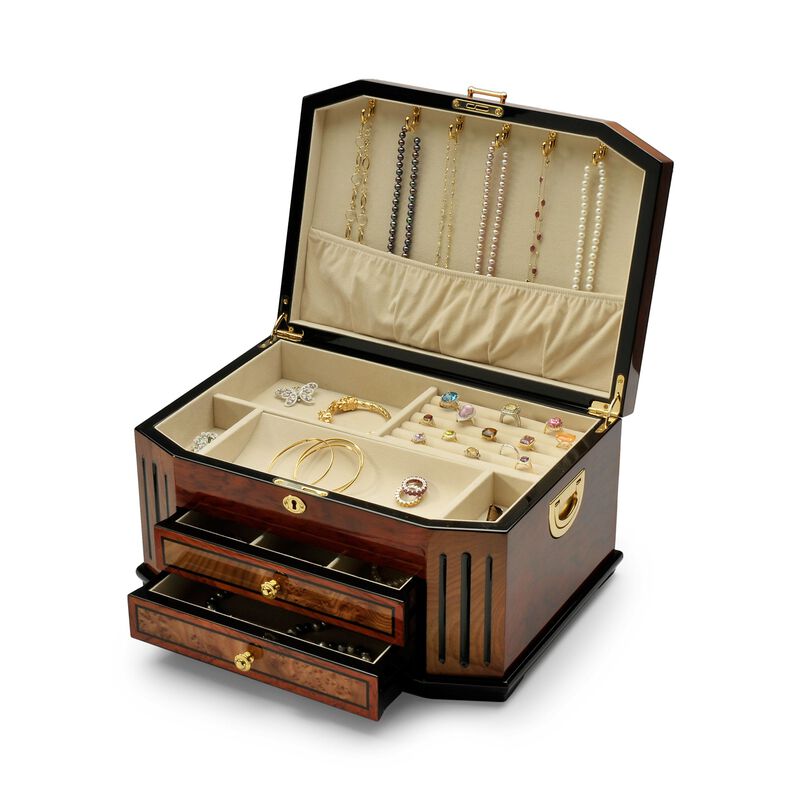 Handcrafted Wooden Jewelry Box image number 0