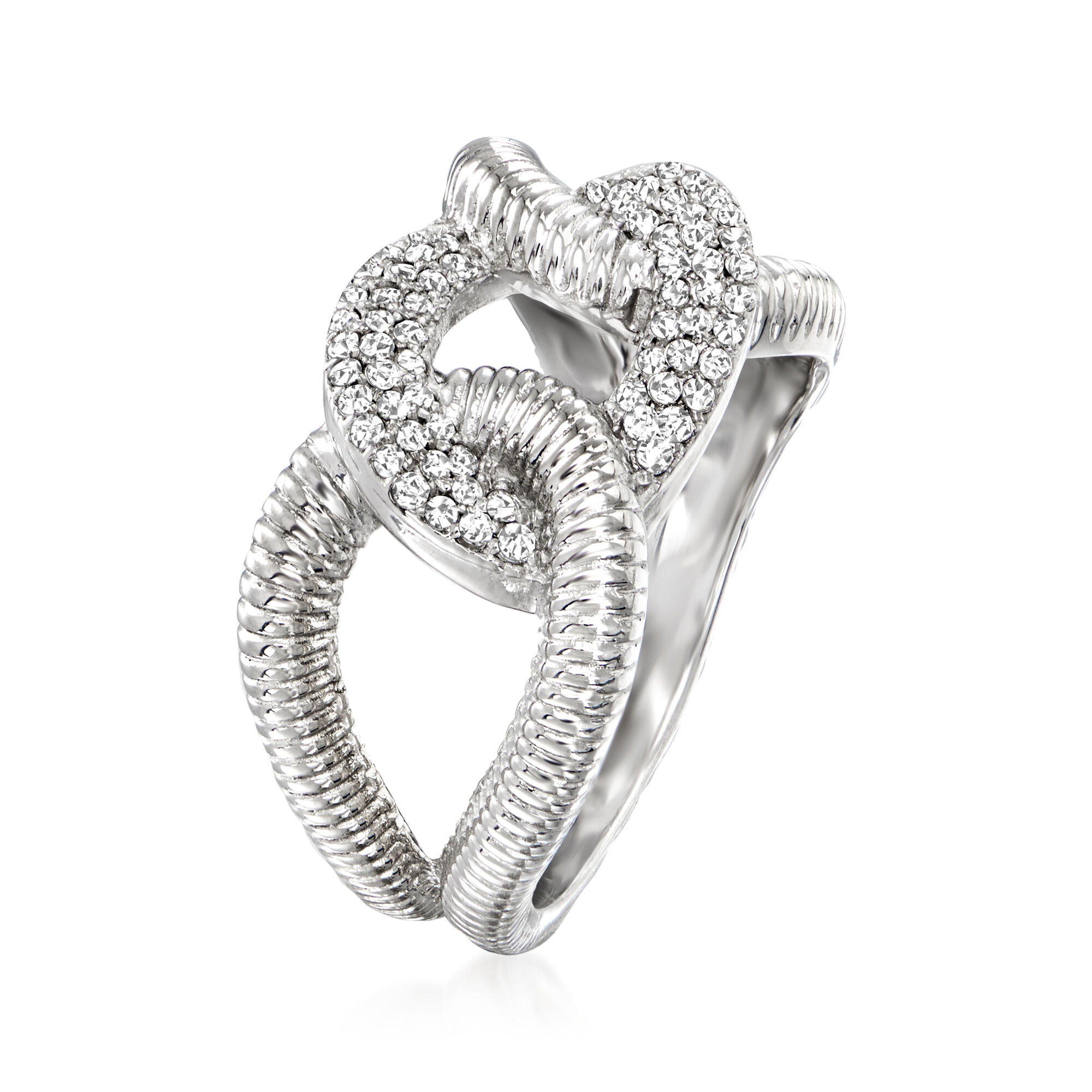 1117 LORO diamond half eternity ring アクセサリー