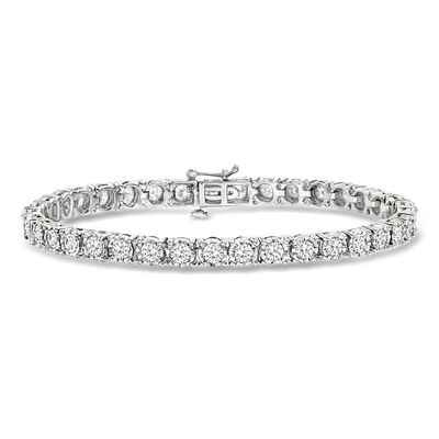 5.00 ct. t.w. Diamond Tennis Bracelet in Sterling Silver