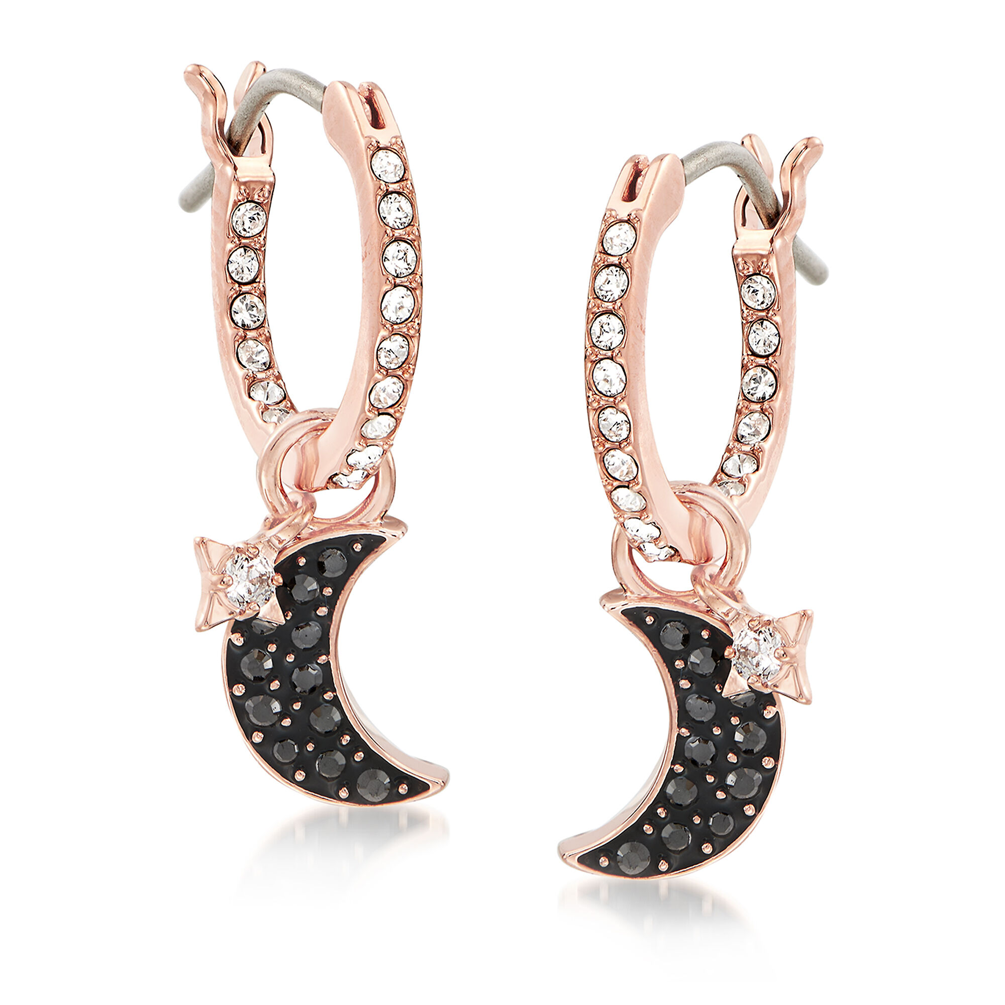 SALE★Swarovski★Symbolic Star 星 ミニフープ ドロップピアス SALE☆Swarovski☆Symbolic Star 星 ミニフープ ドロップピアス
