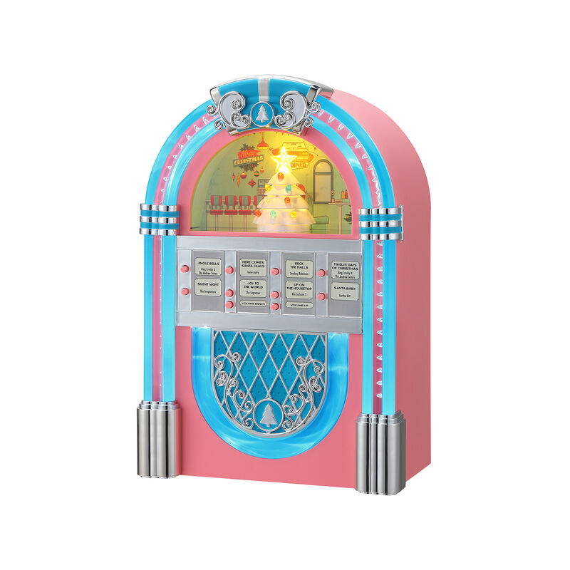 Mr. Christmas Vintage Pink Jukebox image number 2