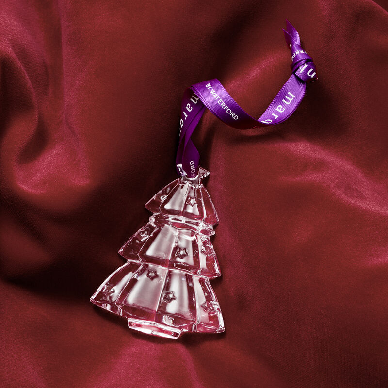 Waterford Crystal 2025 Christmas Tree Ornament image number 1