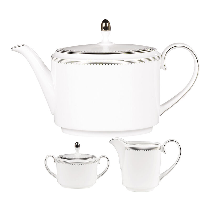 Vera Wang for Wedgwood &quot;Grosgrain&quot; Tea Service image number 0