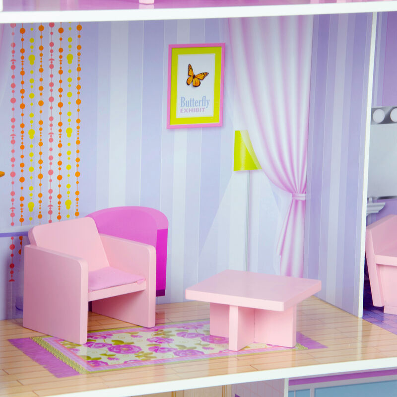 Child's Fancy Mansion 13-pc. Dollhouse image number 6