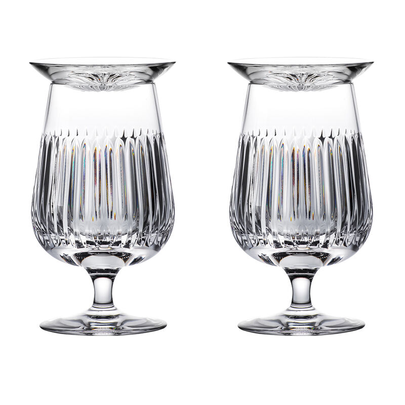 Waterford Crystal "Lismore Connoisseur" Aras Rum Snifter Glass and Tasting Cap image number 0