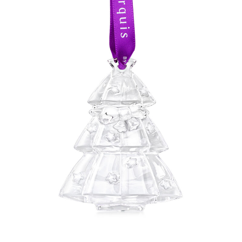 Waterford Crystal "Marquis" Christmas Tree Ornament image number 0