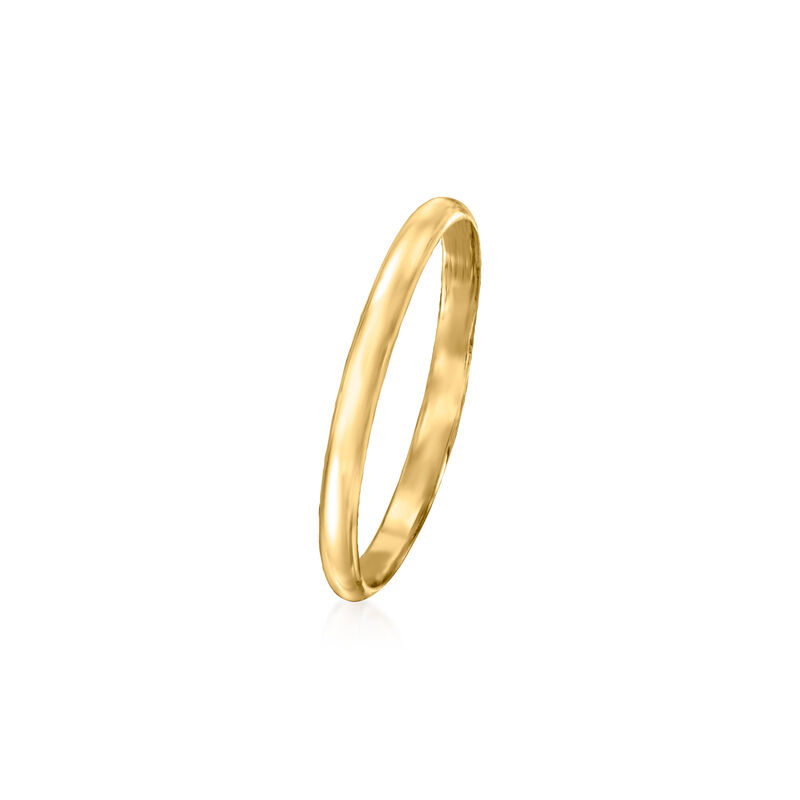 Baby's 14kt Yellow Gold Ring. Size 1 image number 1