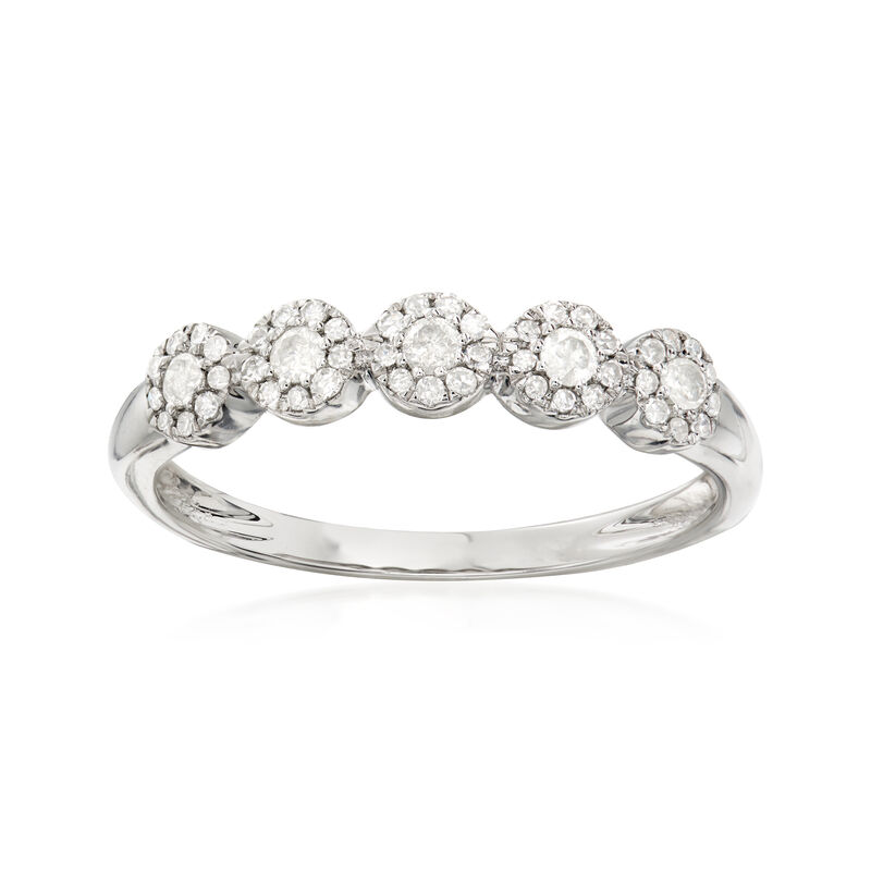 .25 ct. t.w. Diamond Circle Ring in 14kt White Gold image number 0