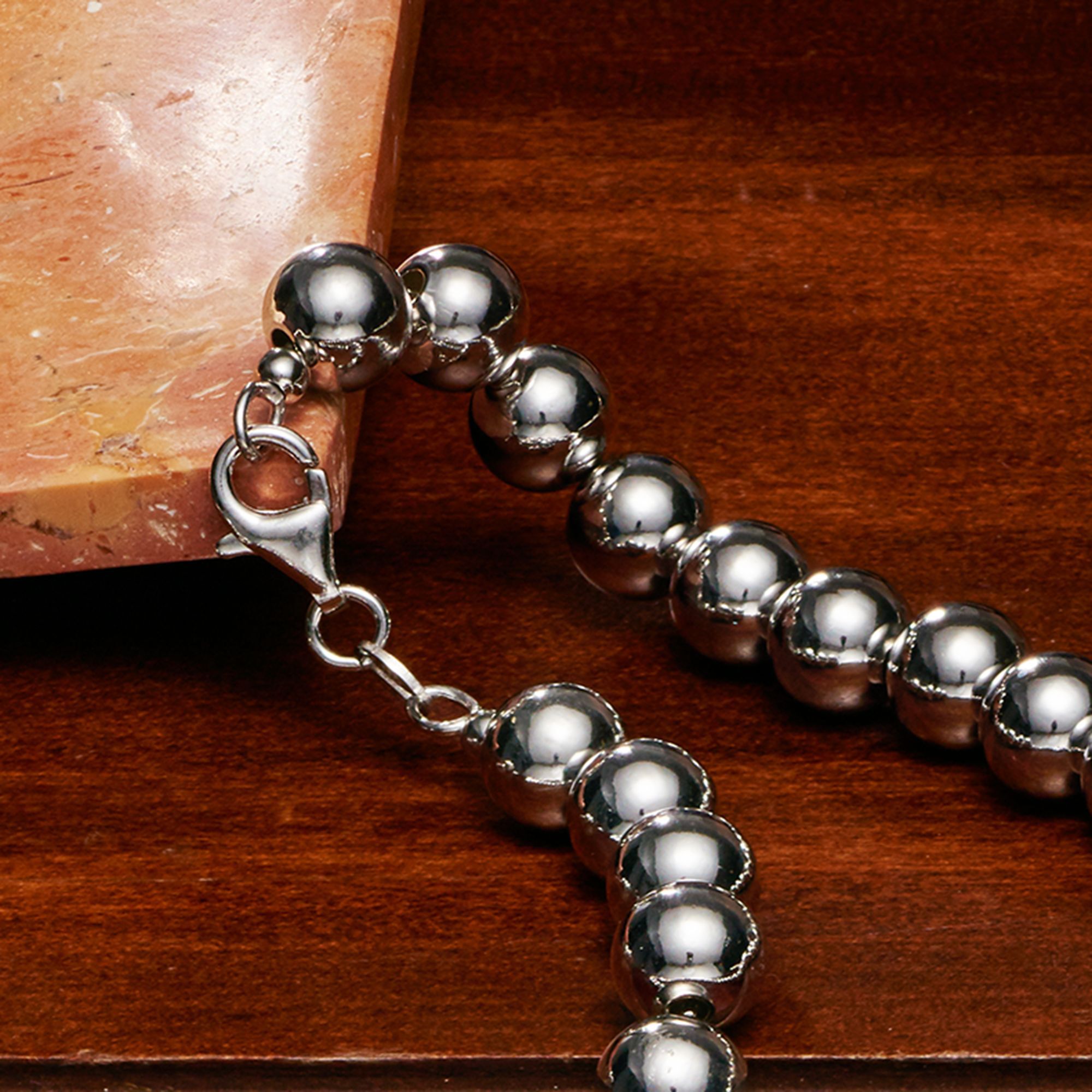 8mm bead necklace online