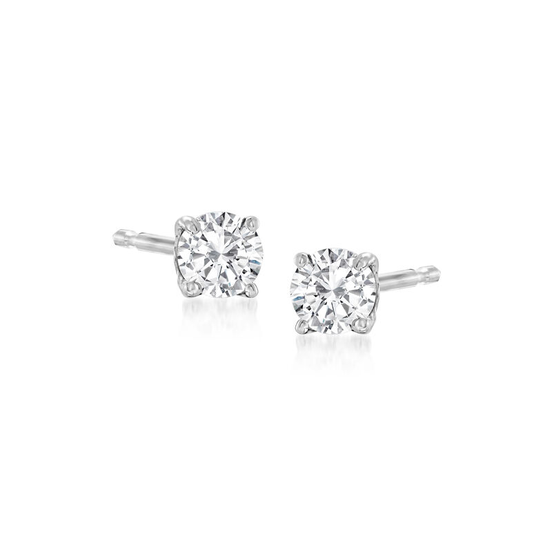 .25 ct. t.w. Diamond Stud Earrings in 14kt White Gold image number 0
