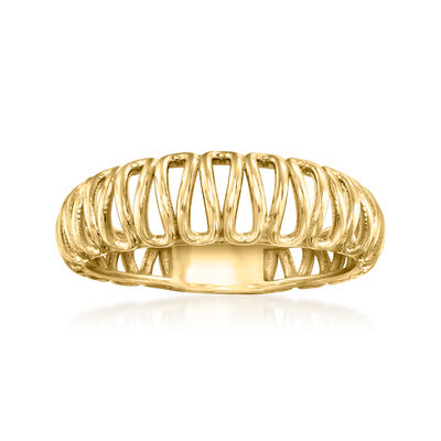10kt Yellow Gold Openwork Ring