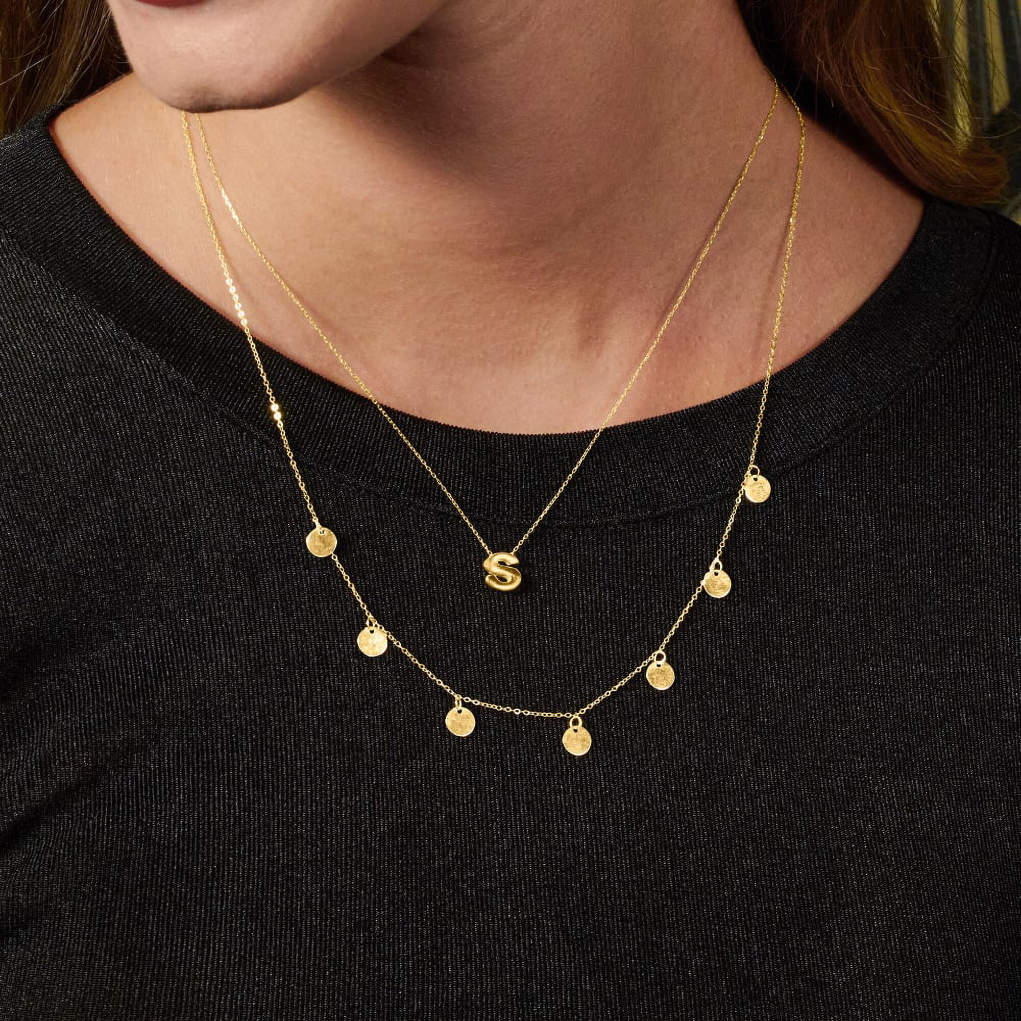 Ross simons initial necklace discount