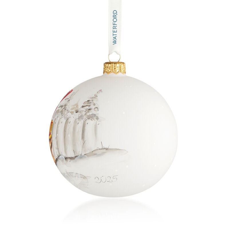 Waterford Crystal "Holiday Heirlooms" Glass Magic of Christmas Ornament image number 2