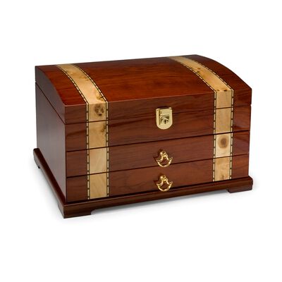 Burlwood Jewelry Box