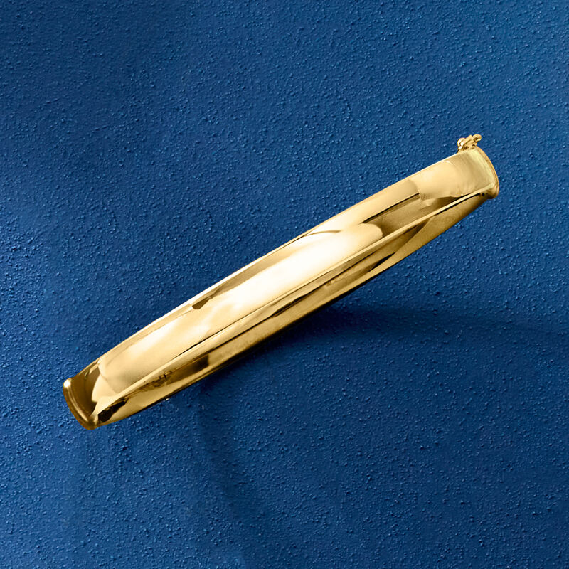 Italian 10kt Yellow Gold Wave Ring image number 3