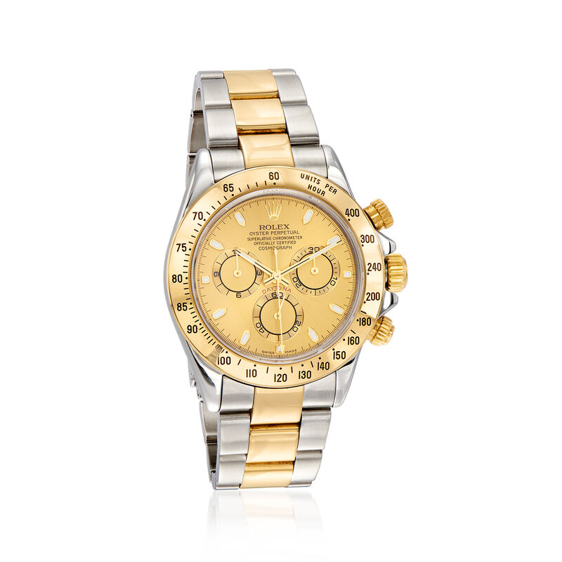 Pre-Owned Rolex Daytona Men's 40mm Automatic Stainless Steel and 18kt Yellow Gold Watch image number 0