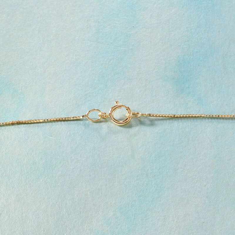 1.50 Carat Black Diamond Solitaire Necklace in 14kt Yellow Gold image number 3