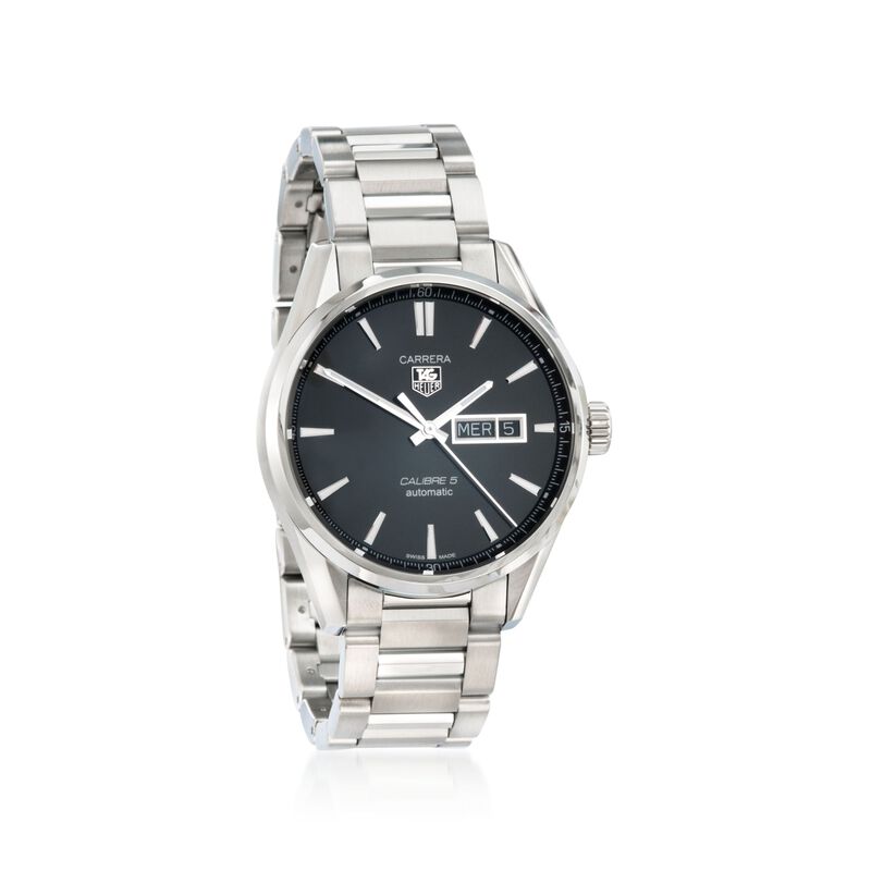TAG Heuer Carrera Day-Date Men's 41mm Stainless Steel Watch image number 0