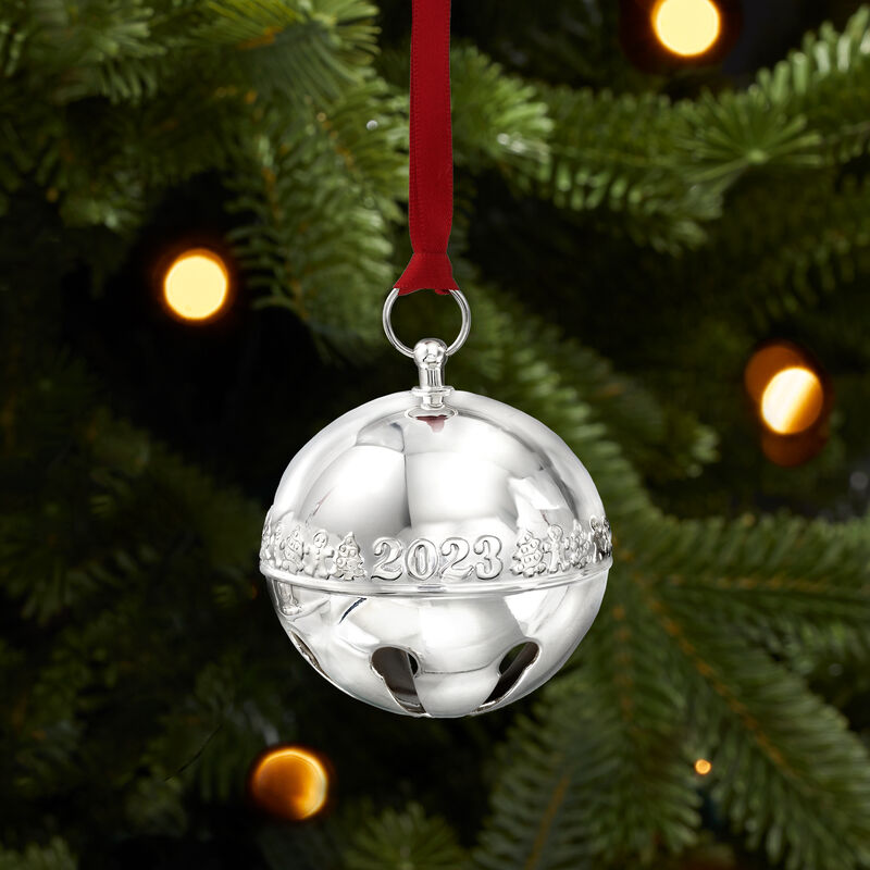 Wallace 2023 Annual Sterling Silver Sleigh Bell Ornament - 29th Edition  image number 1