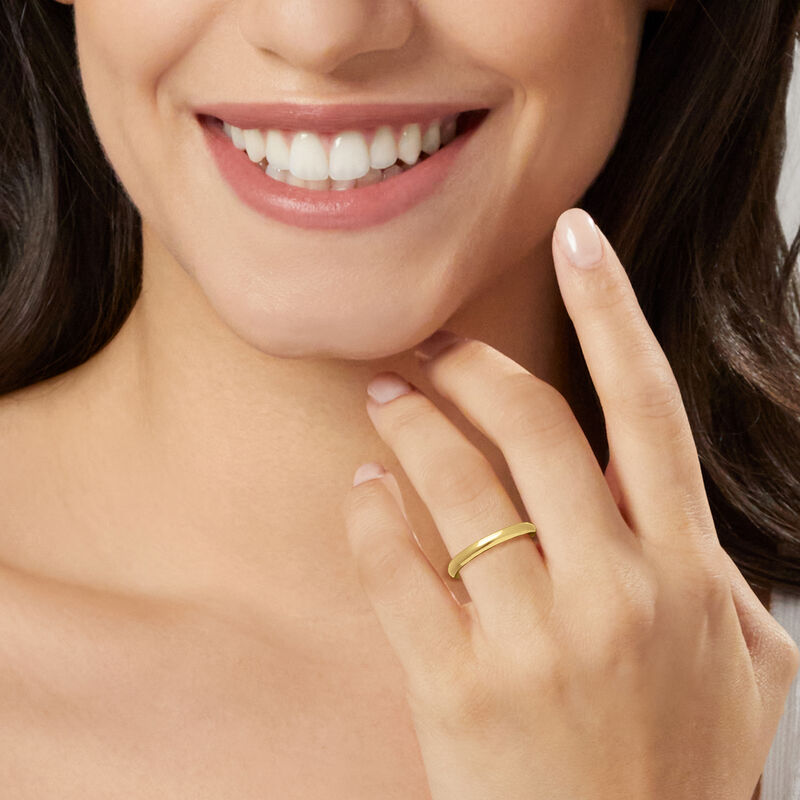 10kt Yellow Gold Polished Ring image number 1
