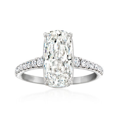 3.30 ct. t.w. Lab-Grown Diamond Ring in Platinum