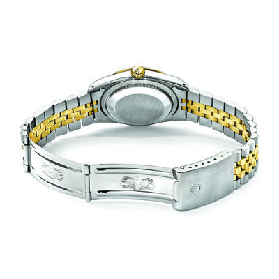 Pre-Owned Rolex Datejust Men's 36mm Automatic Stainless Steel and 18kt Yellow Gold Watch