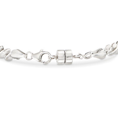 Italian Sterling Silver Magnetic Clasp Converter