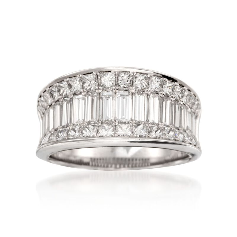 Simon G. 2.92 ct. t.w. Diamond Ring in 18kt White Gold. Size 7 image number 0