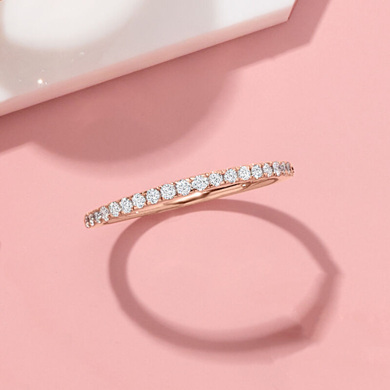 .25 ct. t.w. Diamond Stackable Ring in 14kt Rose Gold image number 3