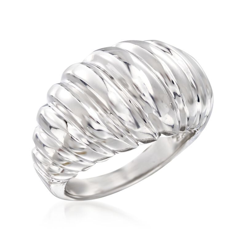 Sterling Silver Shrimp Ring image number 3