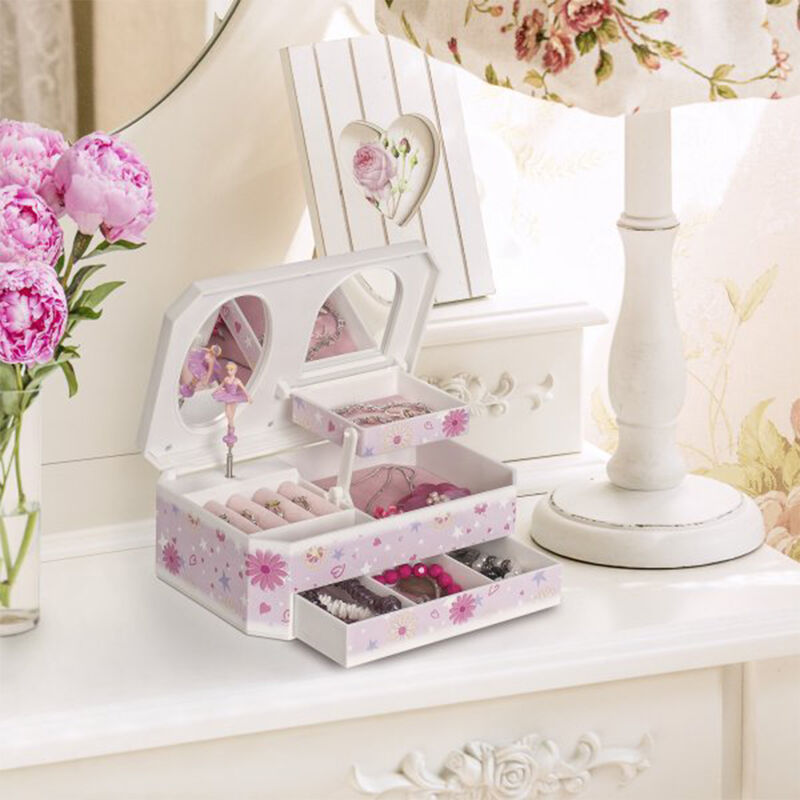 Mele & Co. &quot;Hayley&quot; Girl's Ballerina Musical Jewelry Box image number 2