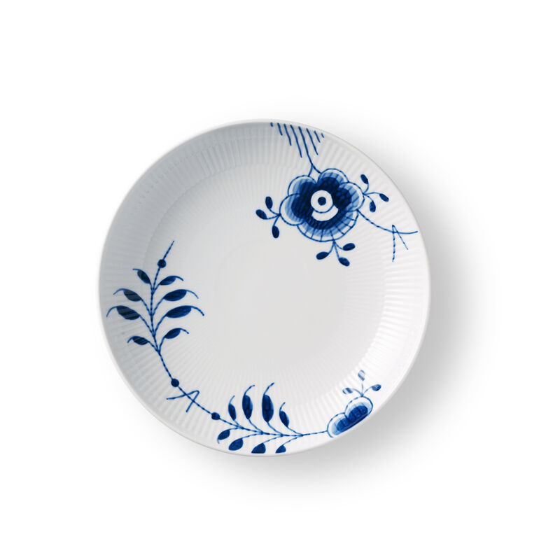 Royal Copenhagen &quot;Blue Fluted Mega&quot; Porcelain Shallow Bowl image number 1