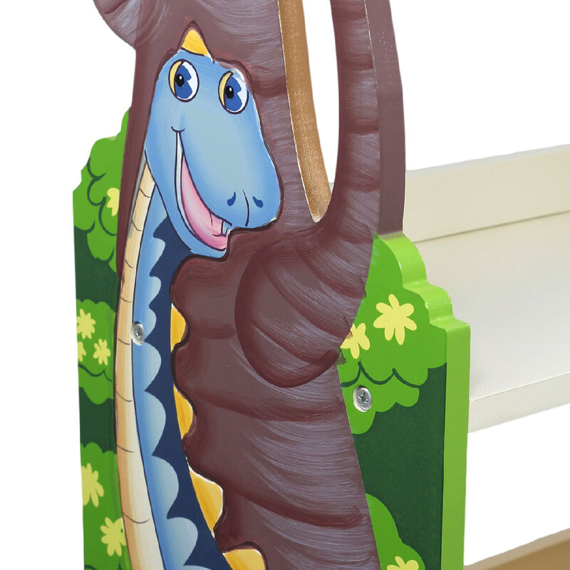 Fantasy Fields "Dinosaur Kingdom" Wooden Bookshelf image number 2