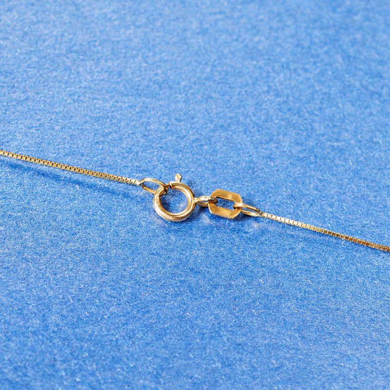 .75 Carat Bezel-Set Diamond Necklace in 14kt Yellow Gold image number 3
