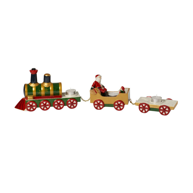 Villeroy & Boch &quot;Christmas Toy's Memory&quot; North Pole Express 3-pc. Train Set image number 1