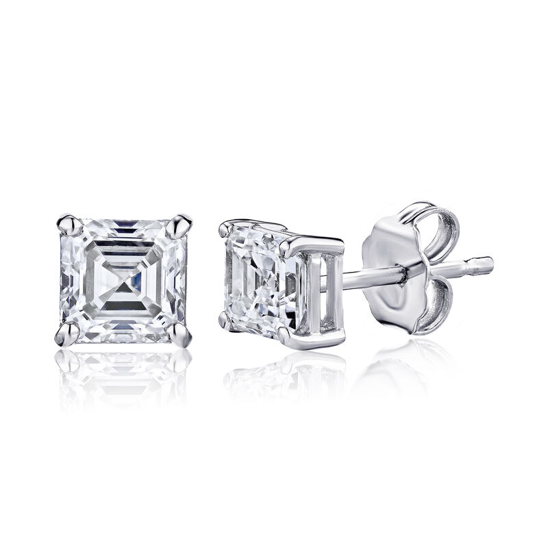.70 ct. t.w. Certified Diamond Stud Earrings in Platinum image number 1