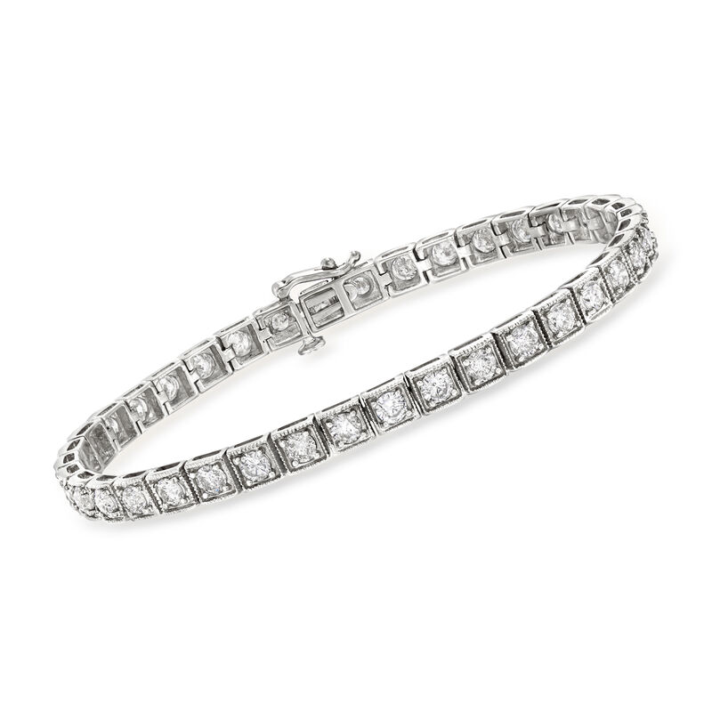 5.00 ct. t.w. Diamond Bracelet in 14kt White Gold image number 0
