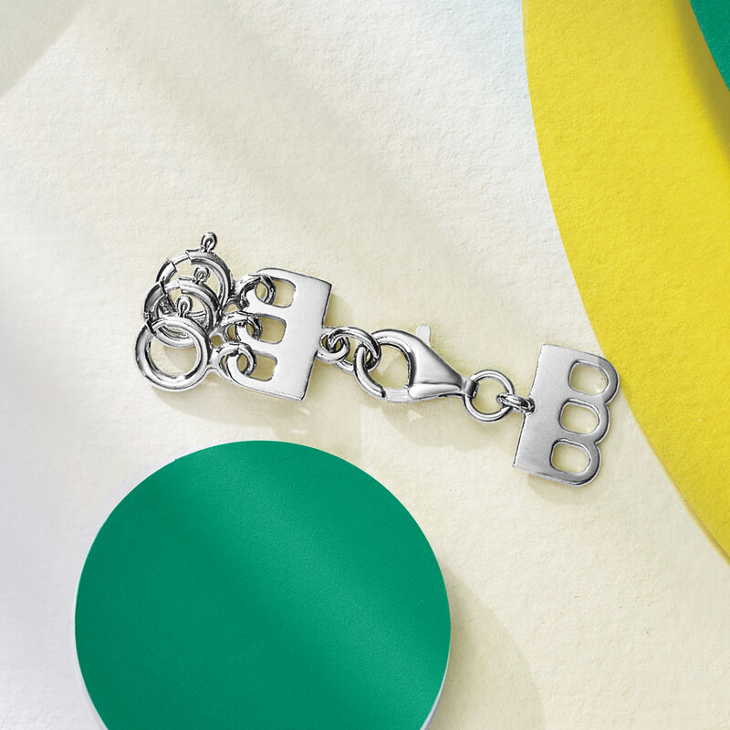 Italian Sterling Silver Layering Clasp image number 3