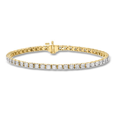 5.00 ct. t.w. Diamond Tennis Bracelet in 14kt Yellow Gold