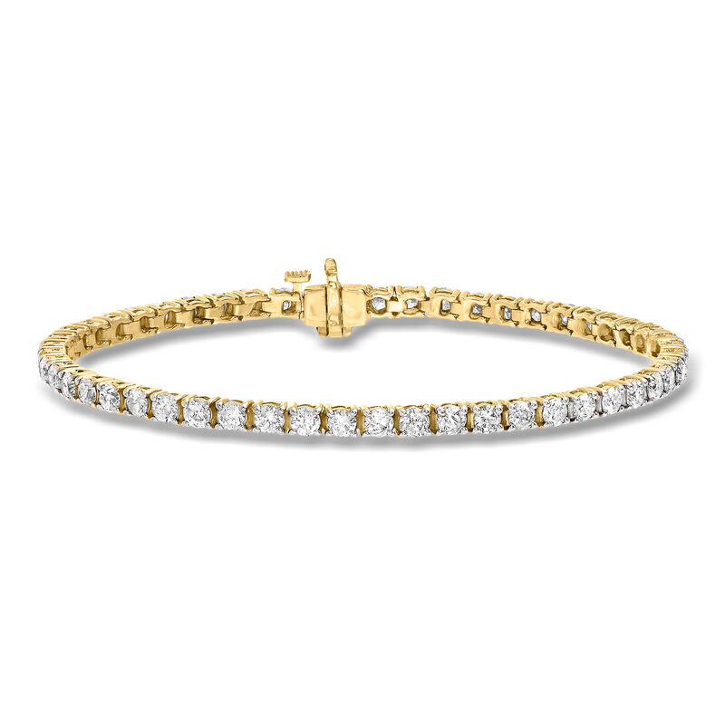 5.00 ct. t.w. Diamond Tennis Bracelet in 14kt Yellow Gold image number 0
