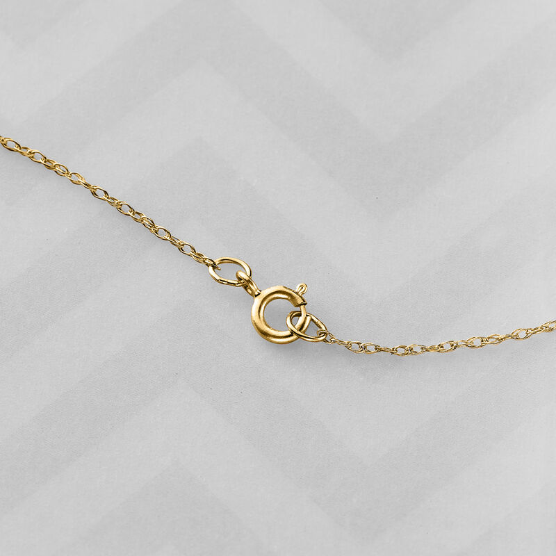 .7mm 14kt Yellow Gold Rope-Chain Necklace image number 2