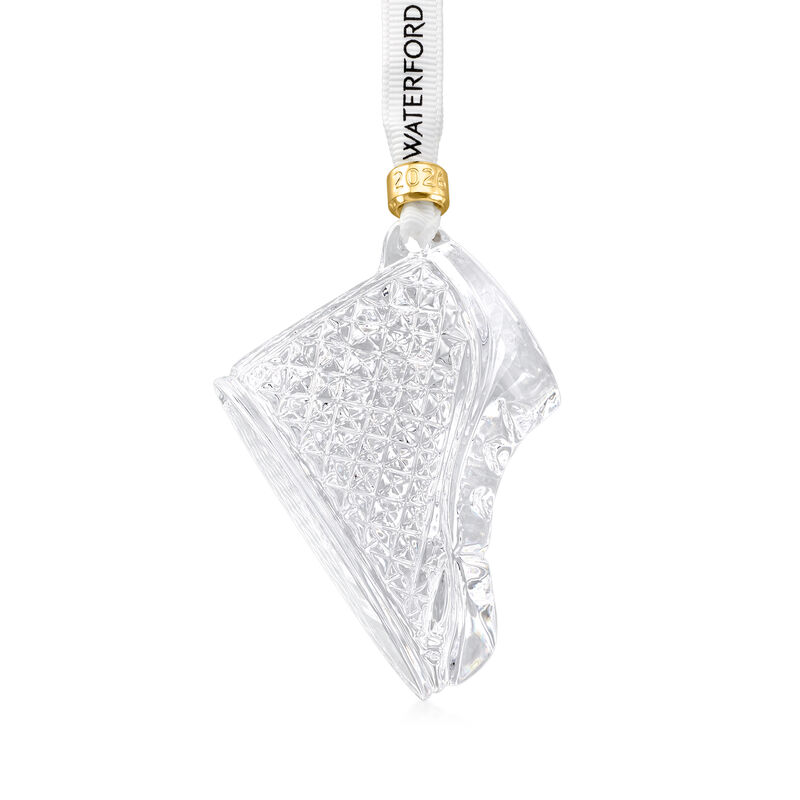 Waterford Crystal 2026 Annual Baby's First Boot Ornament image number 0