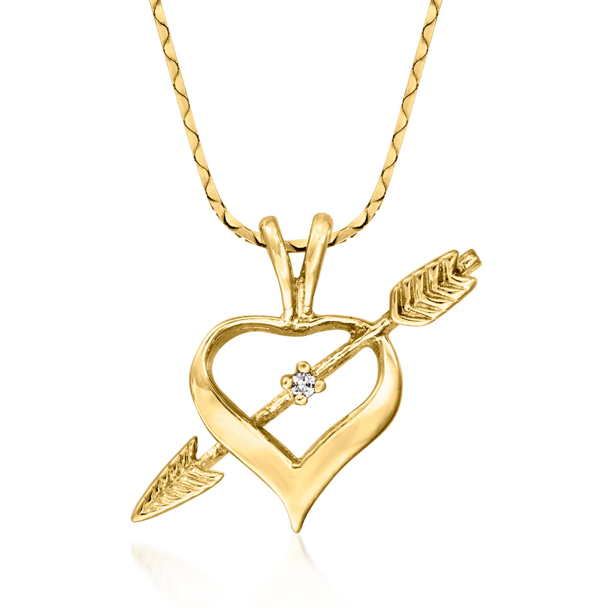 Smart Looks Stunning—CZ Gold Necklaces | Ross Simons