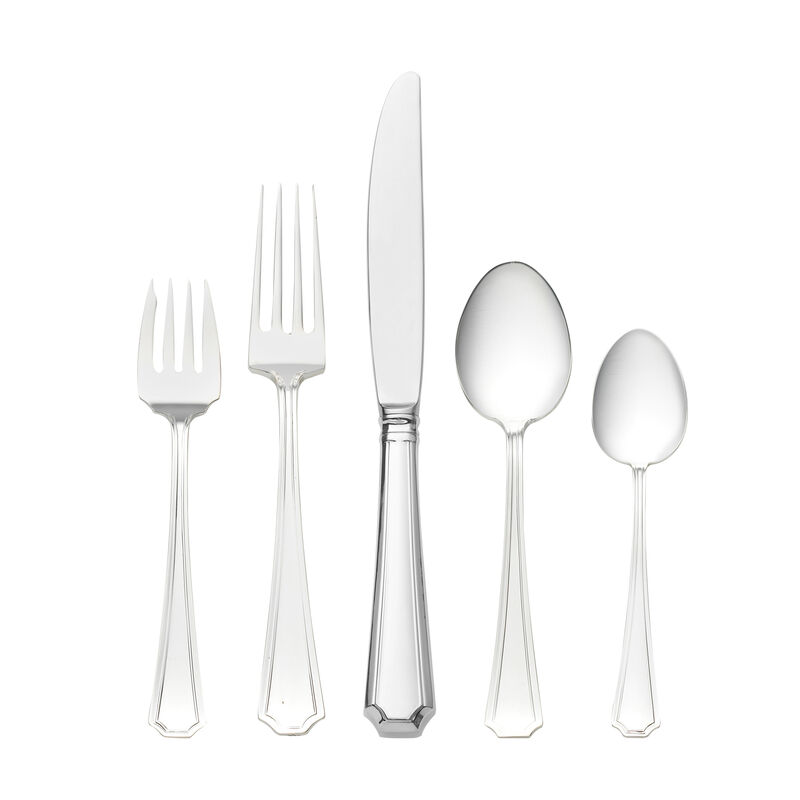 Gorham "Fairfax" Sterling Silver Place Setting Flatware Set image number 1