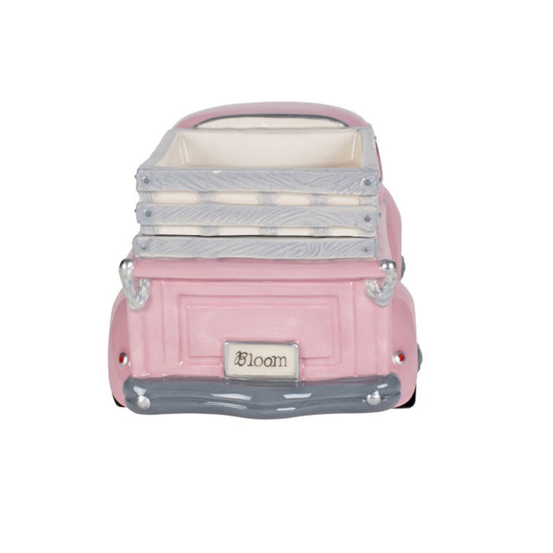 Fitz and Floyd &quot;Branch and Blossom&quot; Pink Truck Cookie Jar image number 2